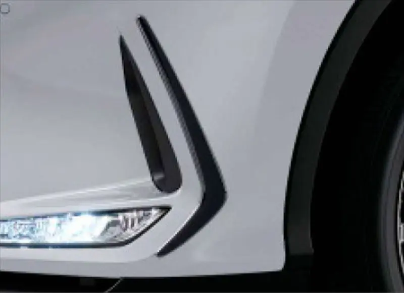 LEXUS GENUINE BLACK FRONT BUMPER GARNISH for LEXUS RX 2019~2021