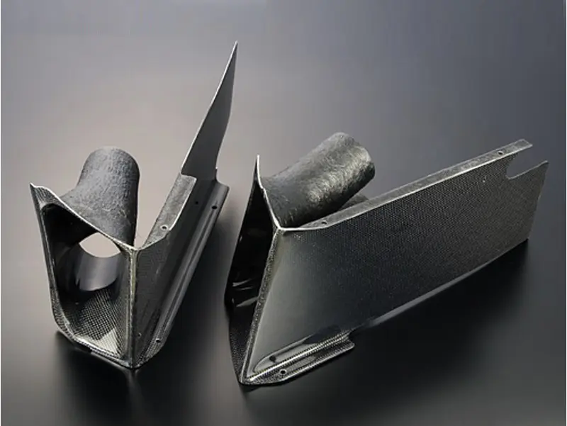 J'S RACING S2000 TYPE-GT Exclusive Carbon Brake Duct for Honda S2000 AP1