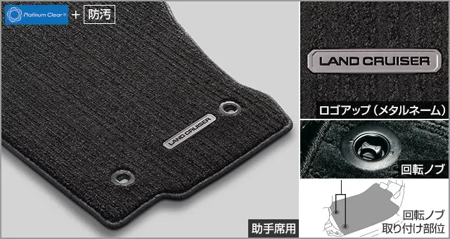 Toyota Royal Floor Mats for Landcruiser 250