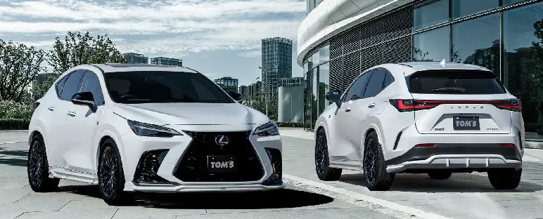 宝山TOMOSレクサス TOMS Body Kit for LEXUS NX NX350, NX350h, NX450h+ - Genuine