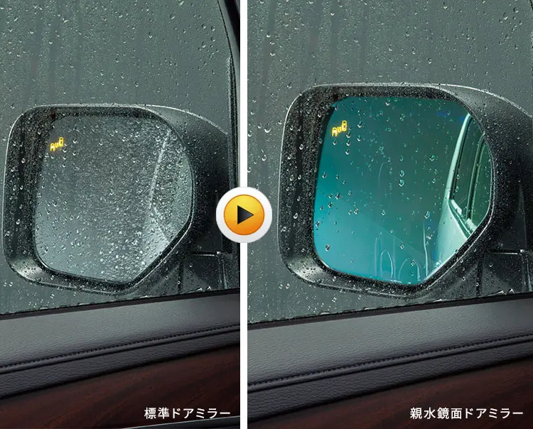 MITSUBISHI Hydrophilic Door Mirror for DELICA D:5