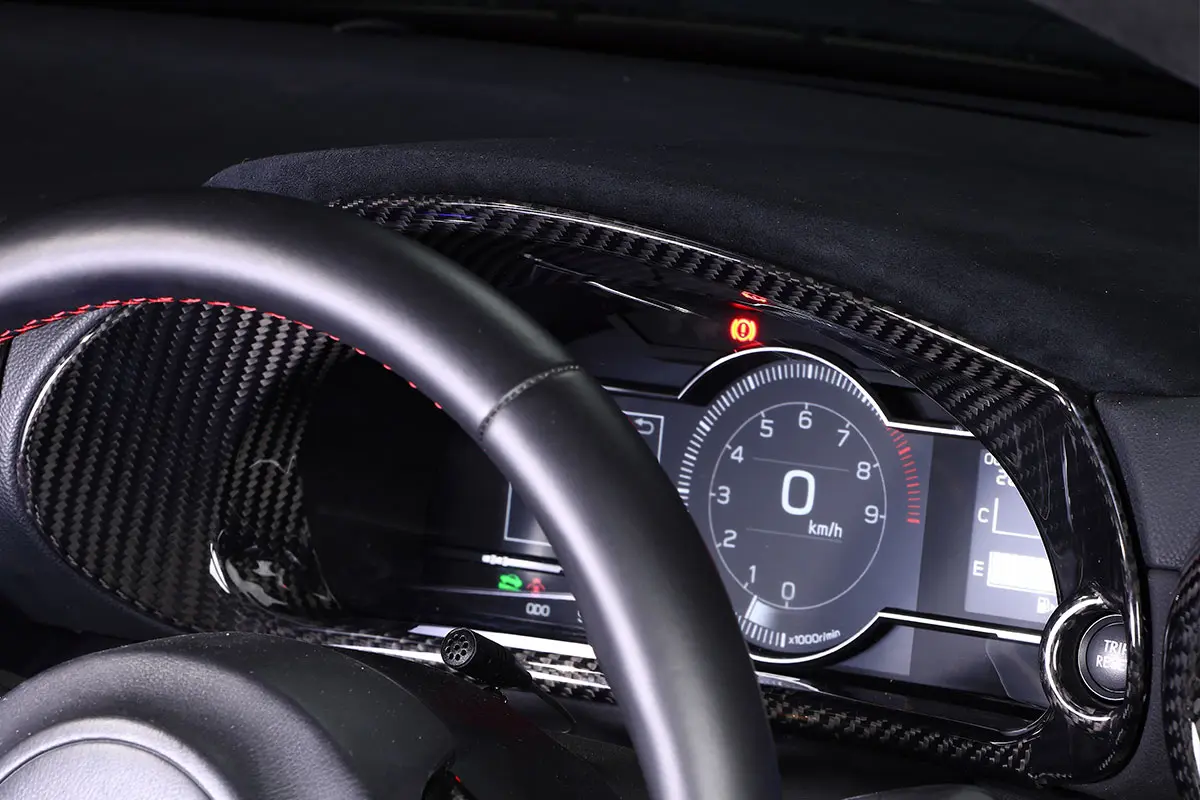 TOM'S Meter Inner Hood Cover for GR 86