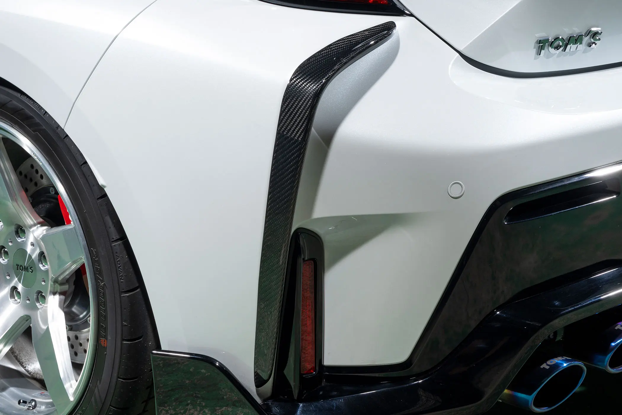 TOM'S Rear Bumper Garnish for Toyota GR COROLLA