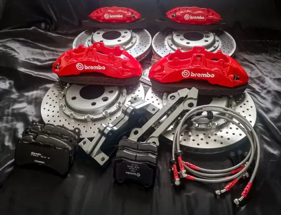 BREMBO Full Brake System 6POT/380mm & 4POT/380mm for LANDCRUISER 200