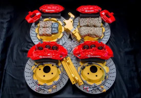 BREMBO Full Brake System 405mm/380mm+EPB 20" for LANDCRUISER 300