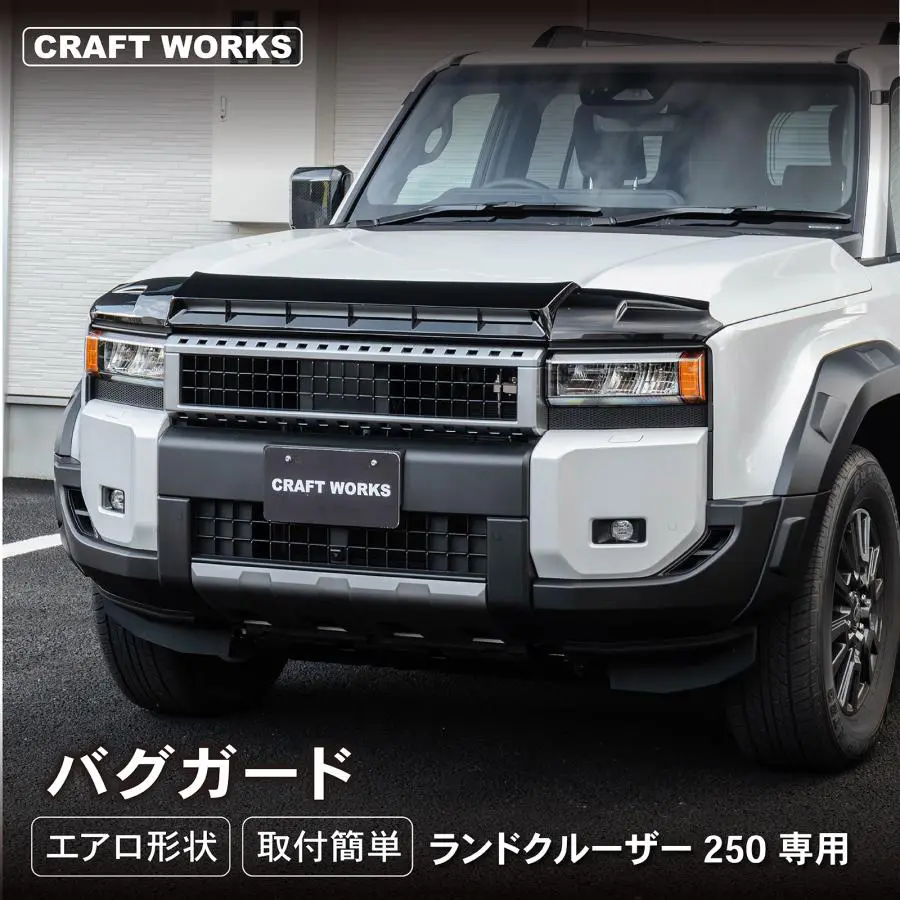 CRAFT WORK Bug Guard for Landcruiser 250