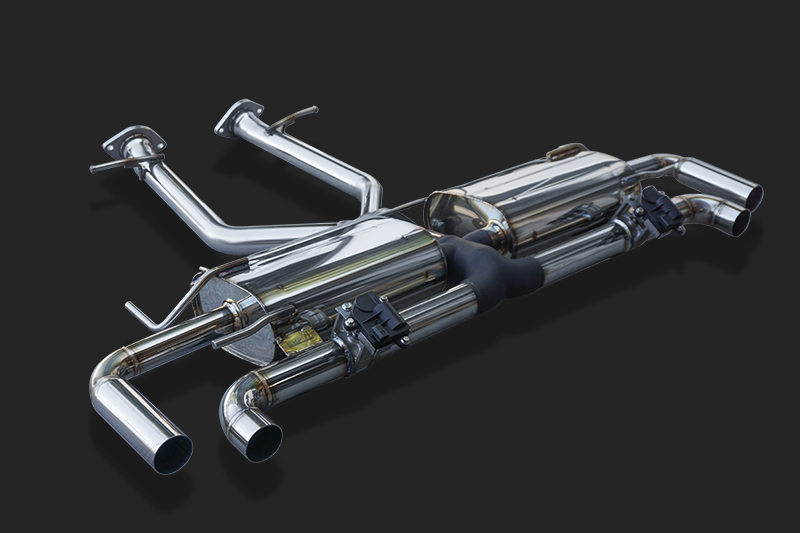 EXART iVSC STAINLESS STEEL MUFFLER for LEXUS LC500