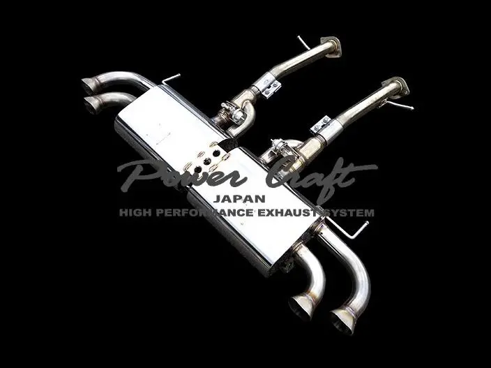 POWERCRAFT VARIABLE VALVE MUFFLER for Lexus LC 2017~