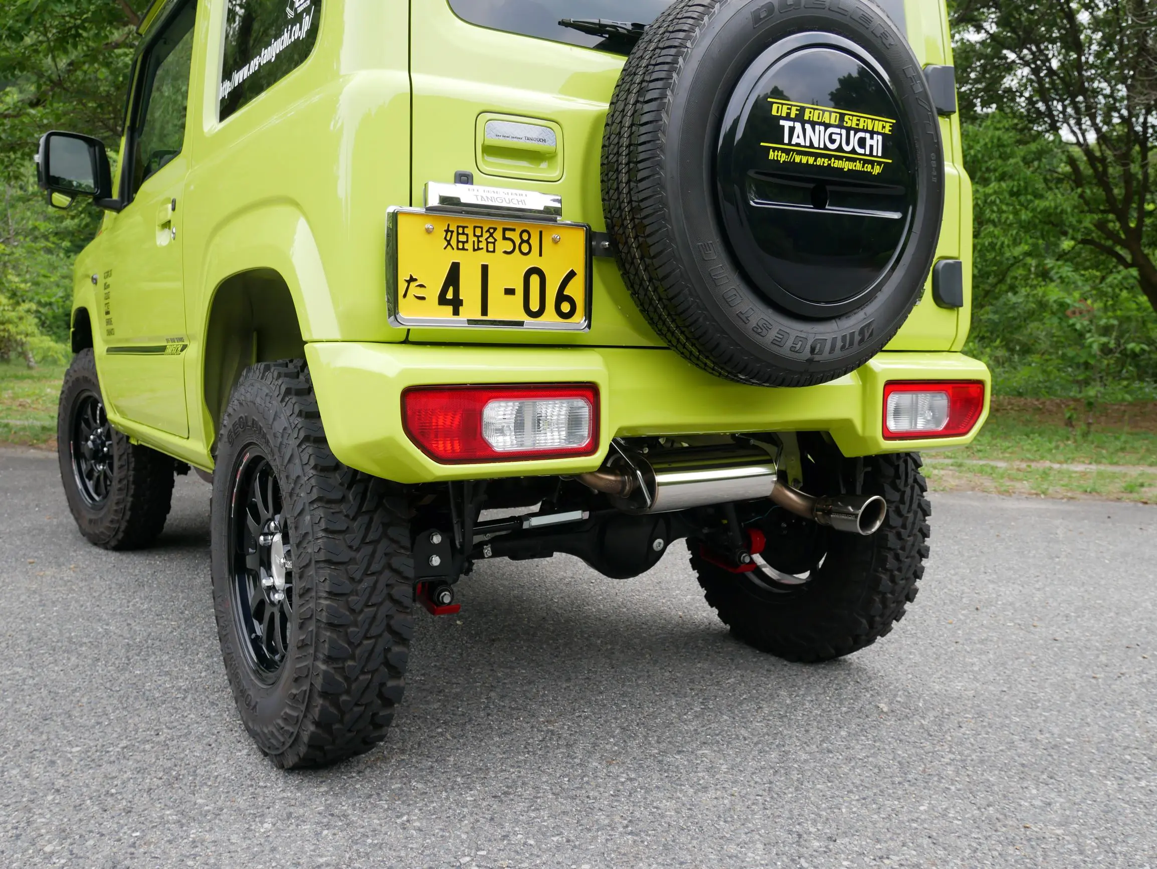 TANIGUCHI FRP rear bumper for SUZUKI JIMNY JB64