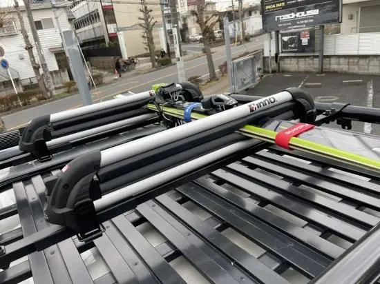 KADDIS Roof Rail Rack Carrier Bar for Mitsubishi Delica D:5 (Late Model)