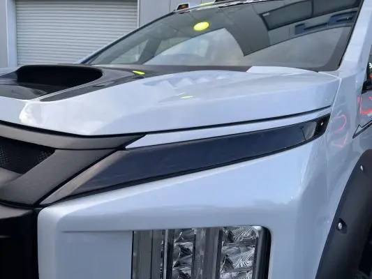 MADLYS Smoked Position Lamp Cover for Mitsubishi Delica D:5 Late Model