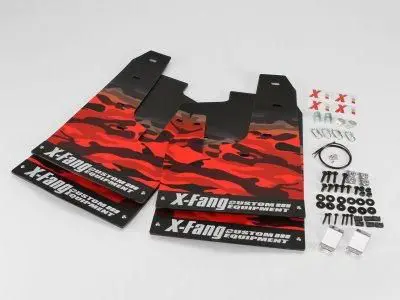 X-Fang Limited Edition Mudflap Camouflage Pattern for Mitsubishi Delica D5