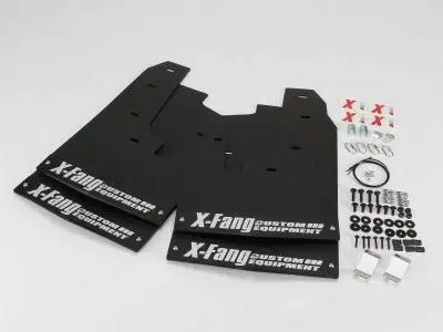 X-Fang Mudflap for Delica D:5 (for post-minimum change Delica D:5)