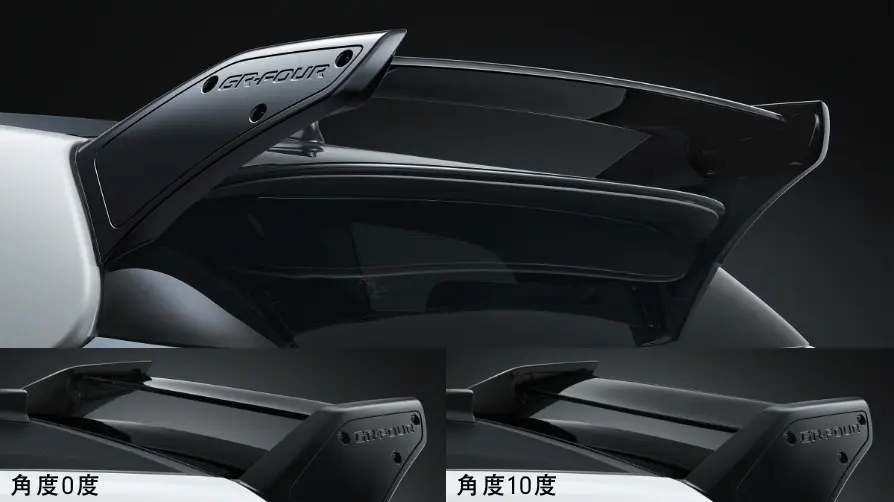 GR AERO PERFORMANCE ADJUSTABLE REAR WING For GR Yaris