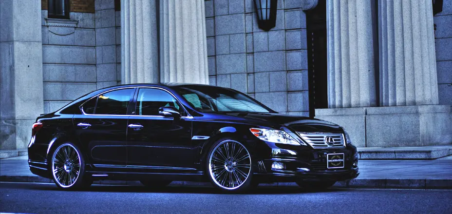 WALD Executive Line Full Aero Kit — Lexus LS460/L (USF40/41, M/C middle 2009–2012)