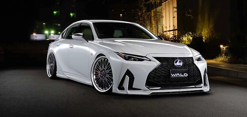 WALD SPORTS LINE F-SPORT Full Aero Kit — Lexus IS300 / IS300h / IS350 (ASE/AVE /GSE 30/31/35, M/C Late 2020)