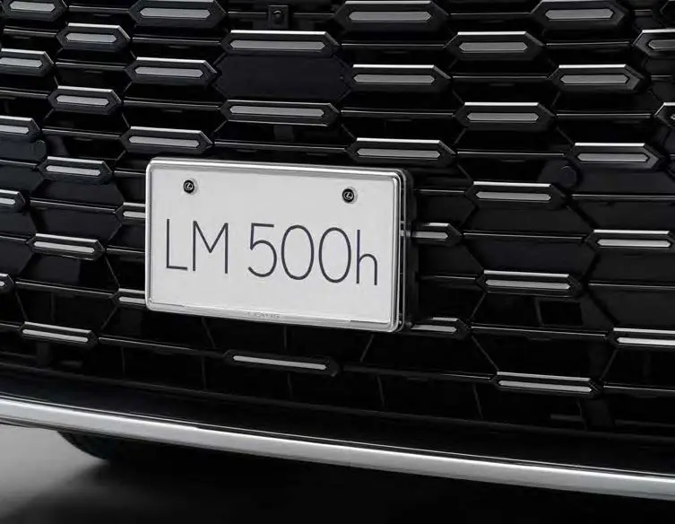 LEXUS Genuine Number frame & Lock Bolt for Lexus LM 500h