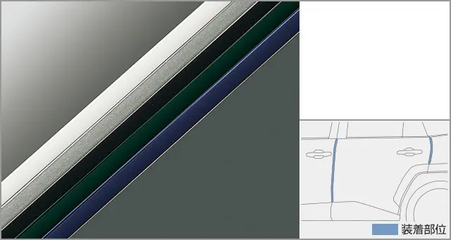 TOYOTA GENUINE DOOR EDGE PROTECTORS FOR RAV4 2025~