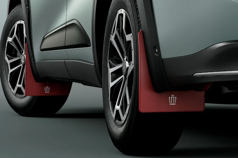 Toyota Genuine Red Mud Guard Set for Toyota Crown Crossover Landscape