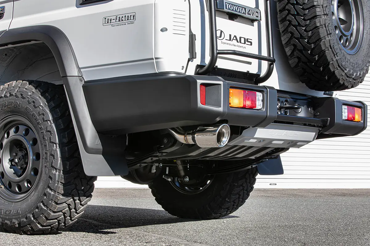 JAOS BATTLEZ Tailpipe Finisher FOR LANDCRUISER 70 2023~