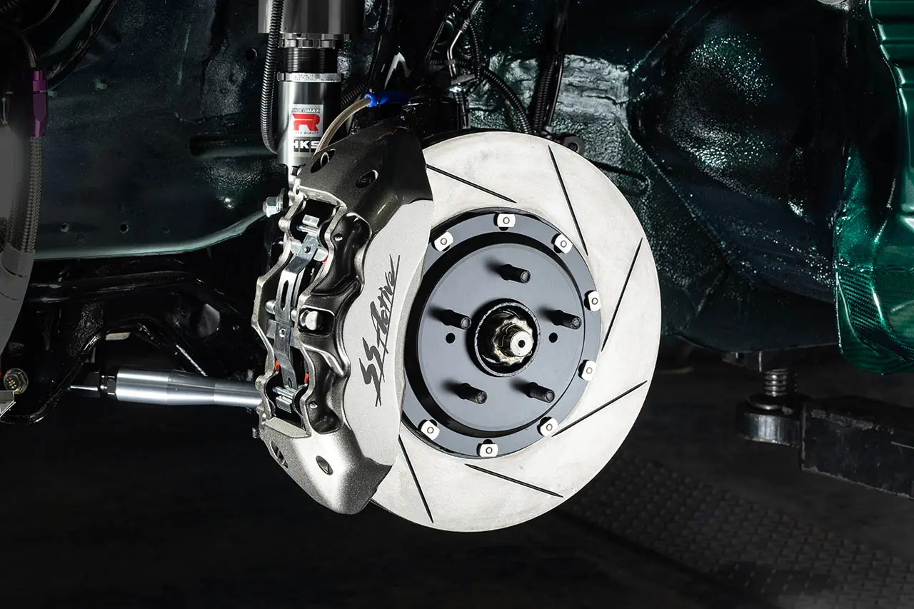 GARAGE ACTIVE (SS-ACTIVE) LARGE CAPACITY BRAKE CALIPER KIT FOR NISSAN R32/R33/R34/R35 GT-R