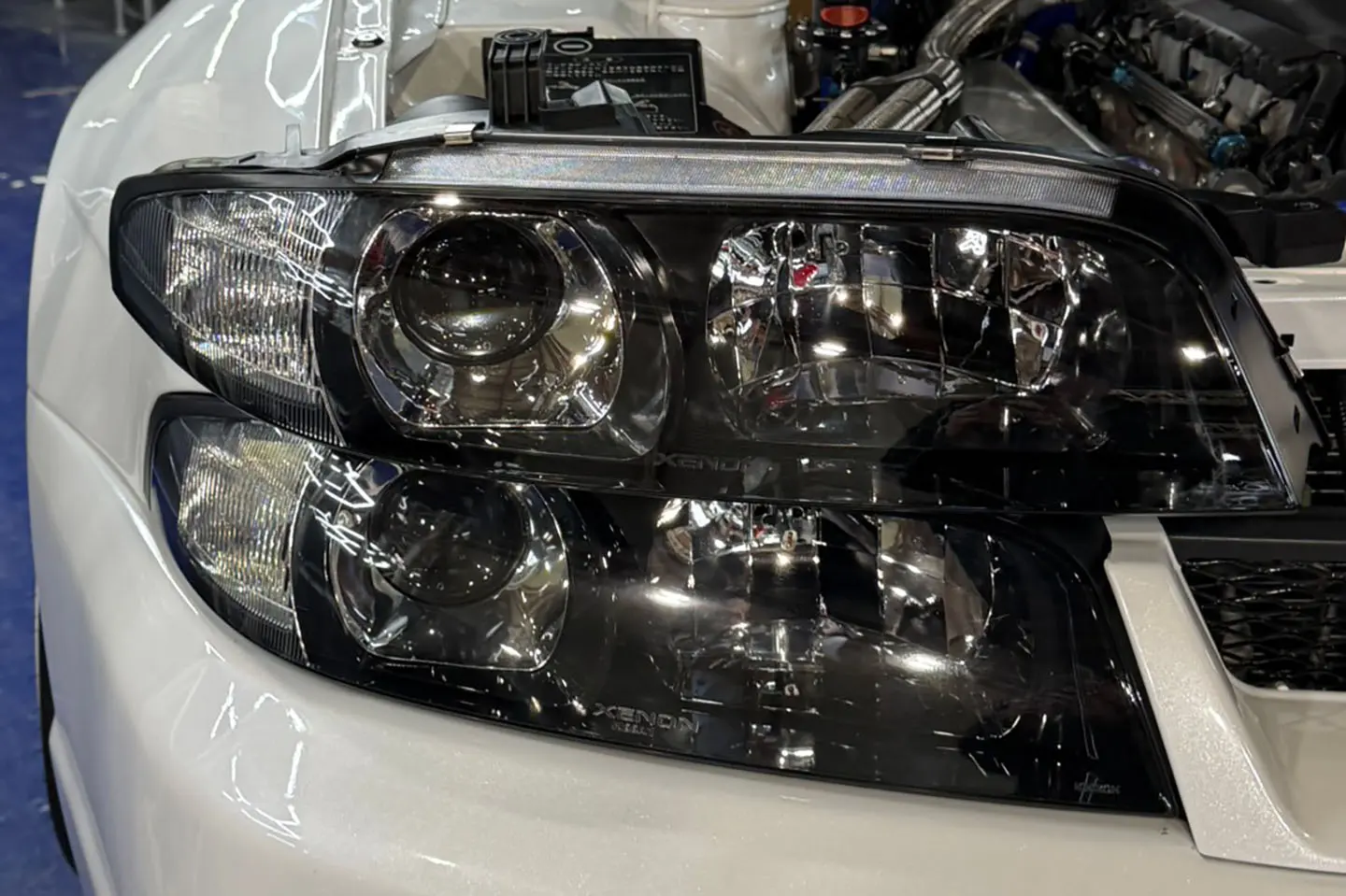 GARAGE ACTIVE (SS-ACTIVE) LATE TYPE HEADLIGHT FOR NISSAN R33 GT-R