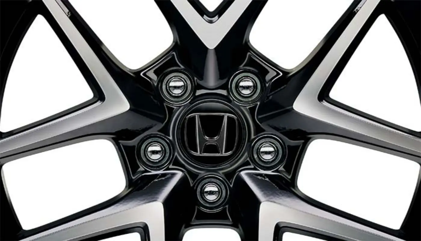 HONDA GENUINE ALUMINUM WHEEL CENTER CAPS (BLACK H MARK) FOR ODYSSEY 2023~