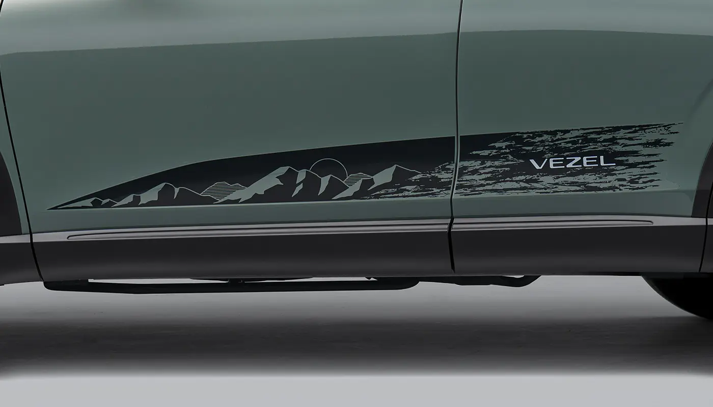 HONDA GENUINE BODY SIDE DECALS FOR VEZEL 2024~