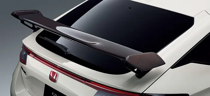 HONDA GENUINE CARBON FIBER TAILGATE SPOILER FOR CIVIC TYPE R 2025