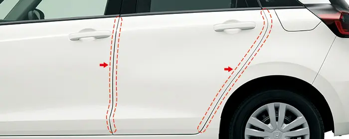 HONDA GENUINE DOOR EDGE PROTECTION FILM FOR ZR-V
