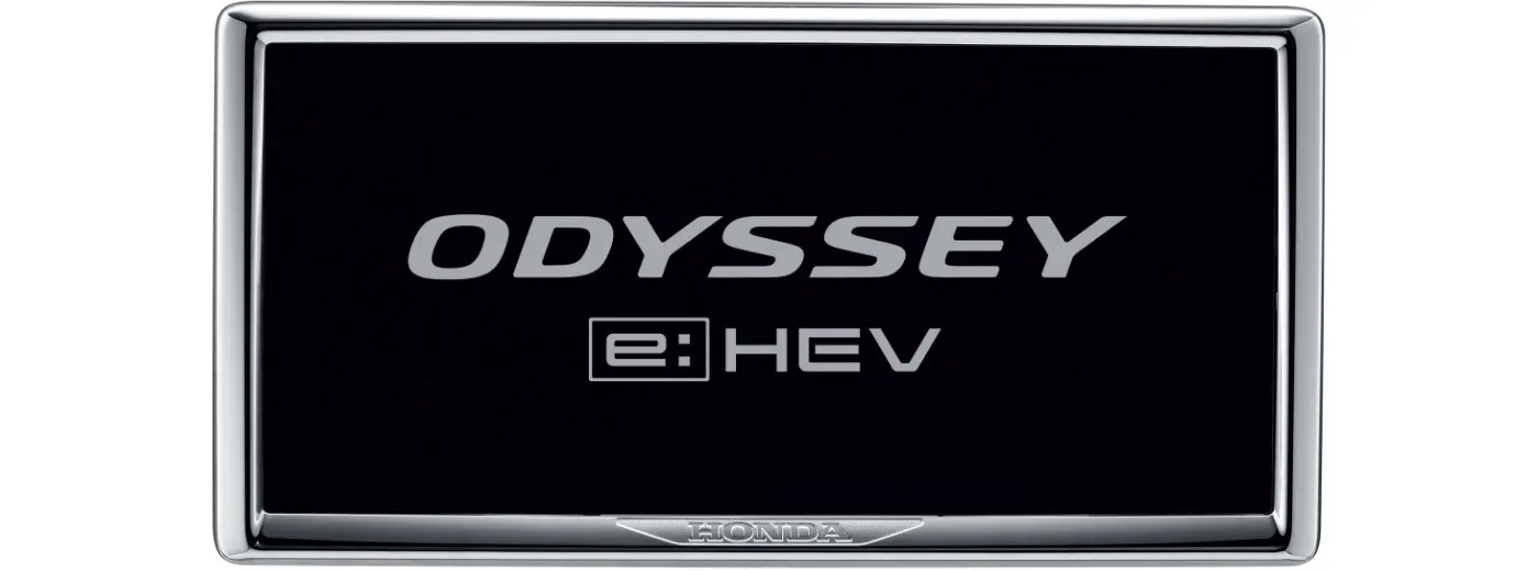 HONDA GENUINE LICENSE FRAME FOR ODYSSEY 2023~