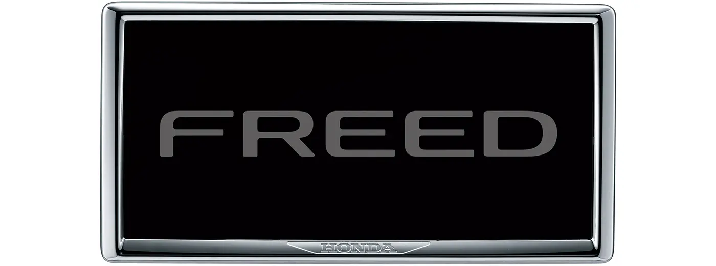 HONDA GENUINE LICENSE FRAMES FOR FREED