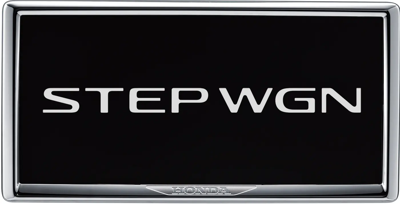 HONDA GENUINE LICENSE FRAMES FOR STEPWGN 2022/5~