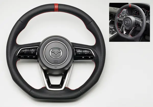 MAZDA GENUINE AUTOEXE PORTS STEERING WHEEL FOR CX-80