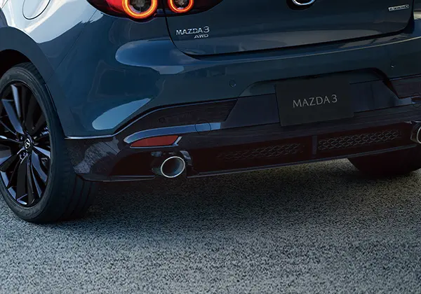 MAZDA GENUINE REAR UNDERSKIRT FOR MAZDA3 SEDAN