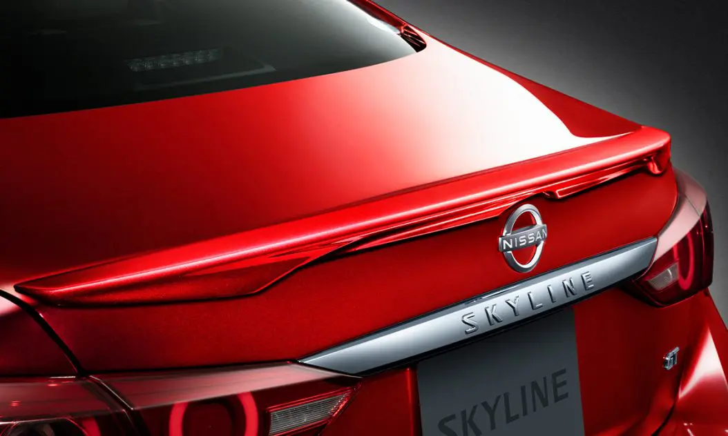 NISSAN NISMO REAR SPOILER FOR SKYLINE SEDAN