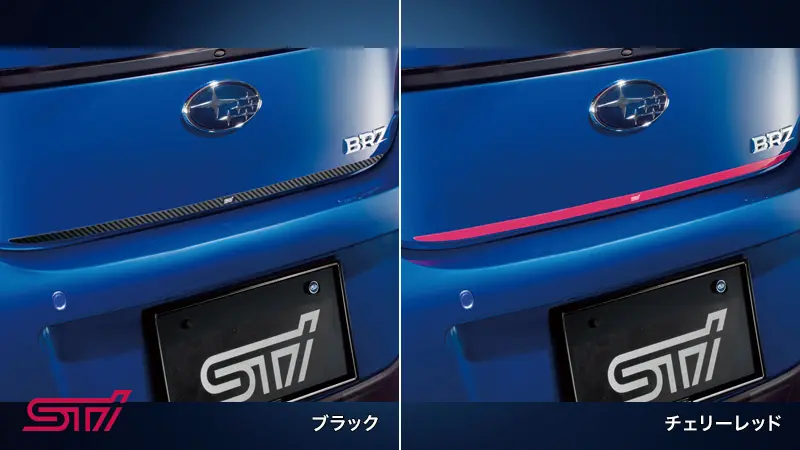 SUBARU GENUINE STI TRUNK LID GARNISH FOR BRZ