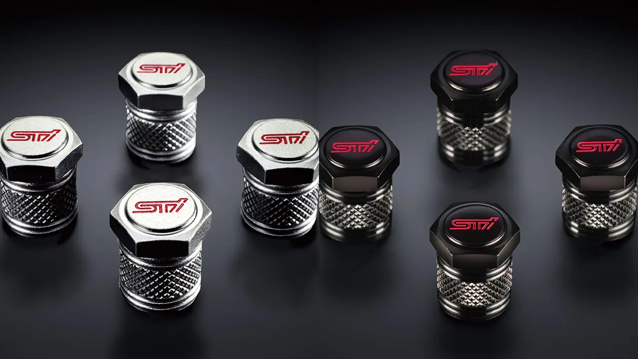 SUBARU GENUINE VALVE CAP SET FOR WRX S4