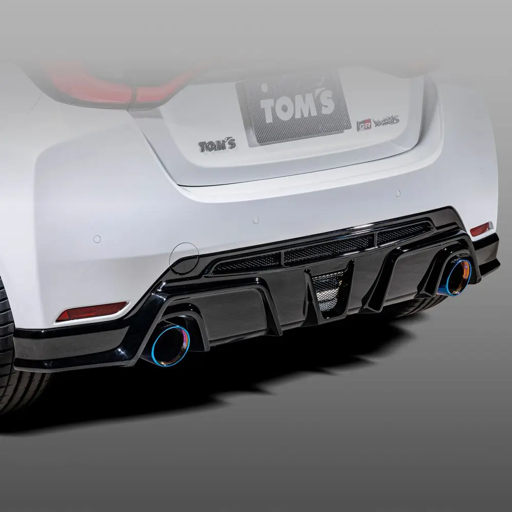 TOM'S REAR UNDER DIFFUSER FOR TOYOTA GR YARIS LATER EDITION GEN II