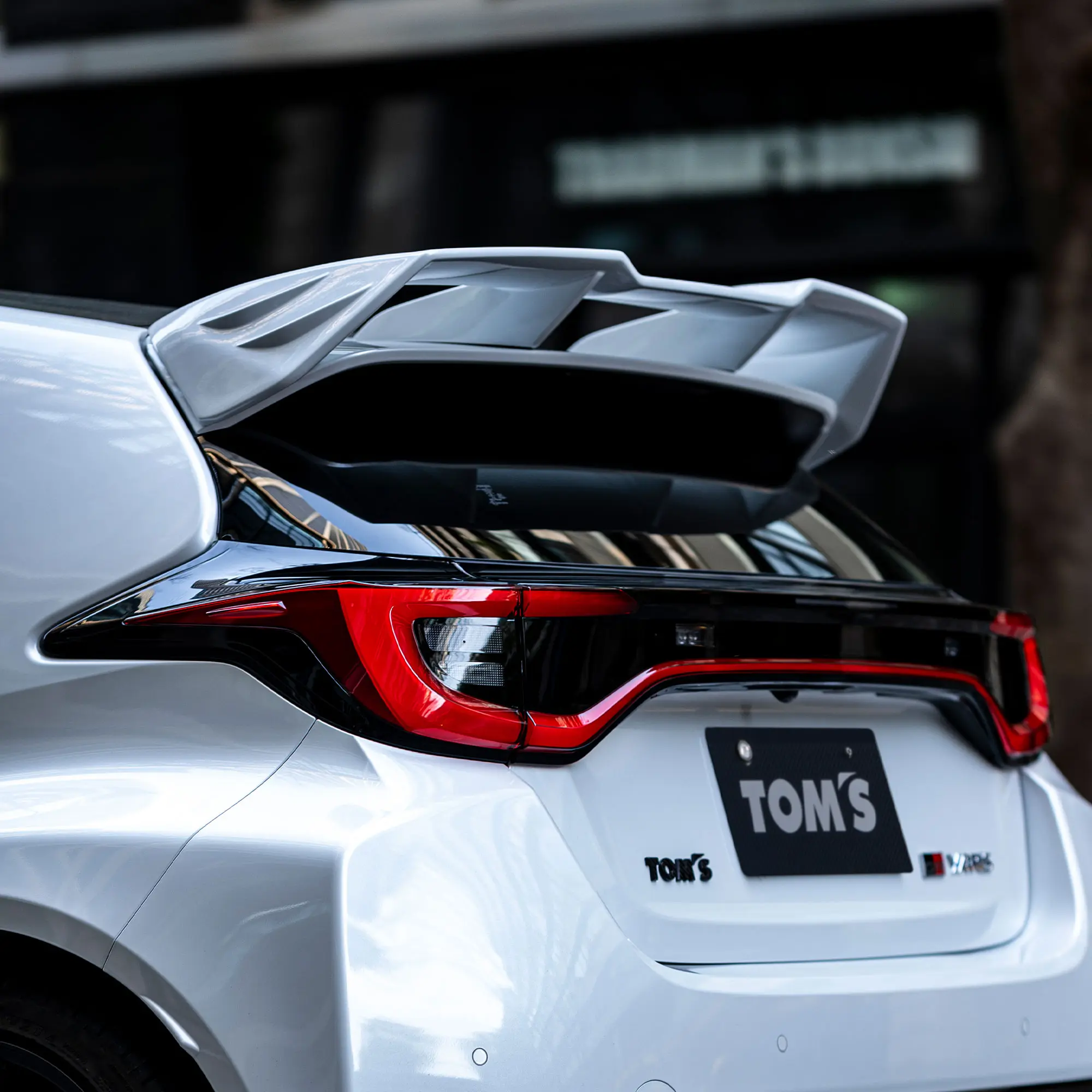 TOM'S REAR ROOF WING FOR TOYOTA GR YARIS LATER EDITION GEN II