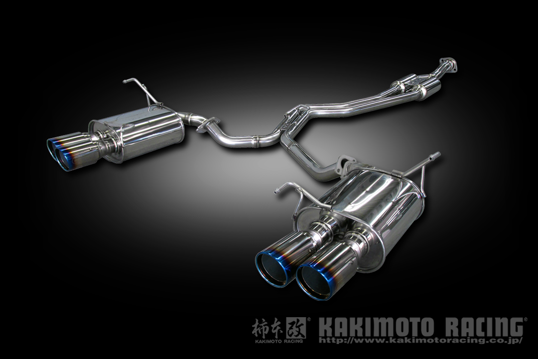 KAKIMOTO RACING CLASS KR FULL EXHAUST SYSTEM FOR SUBARU WRX STI