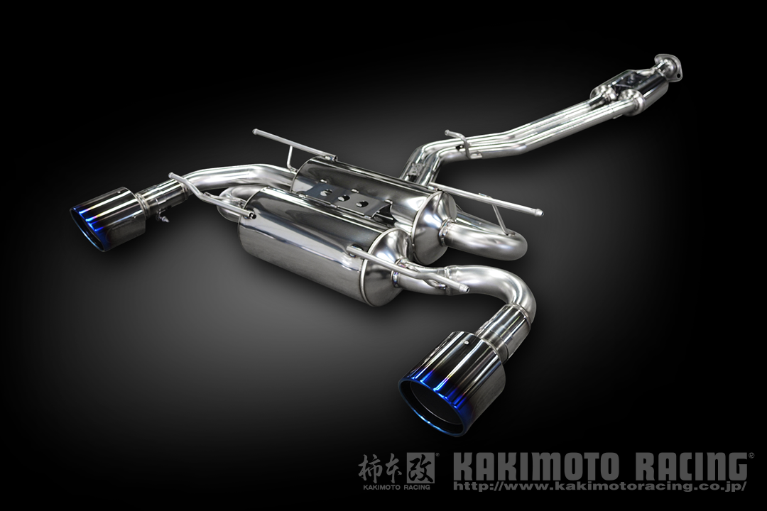 KAKIMOTO RACING CLASS KR DUAL CENTER-EXIT EXHAUST FOR SUBARU BRZ (ZD8)