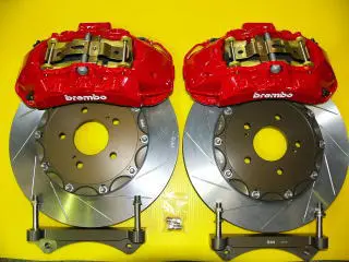 UNLIMITED WORKS BREMBO 6-POD MONOBLOCK CALIPER KIT FOR MITSUBISHI LANCER EVOLUTION IV–X