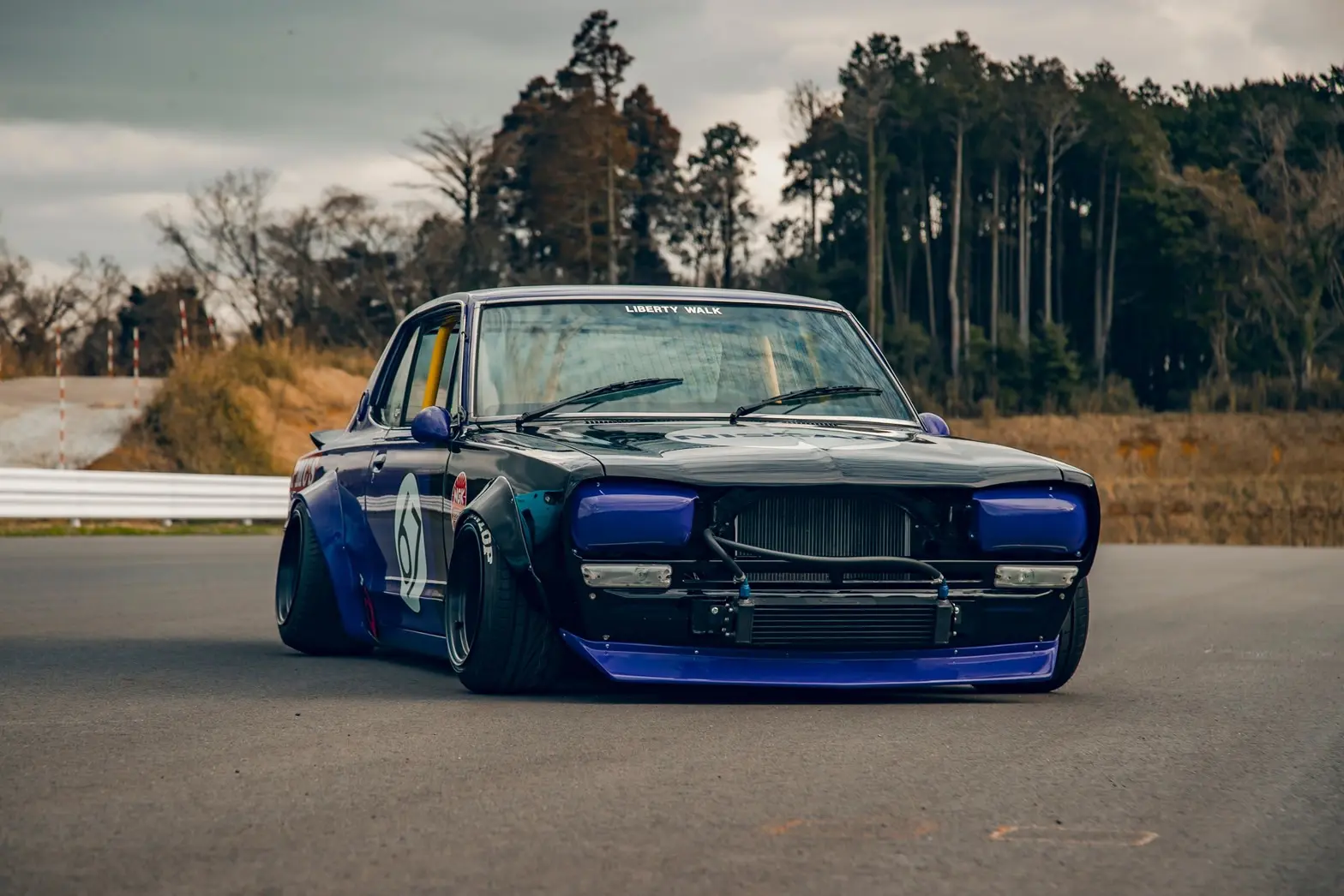 LB★WORKS WIDE FENDER KIT VER.1 FOR NISSAN HAKOSUKA