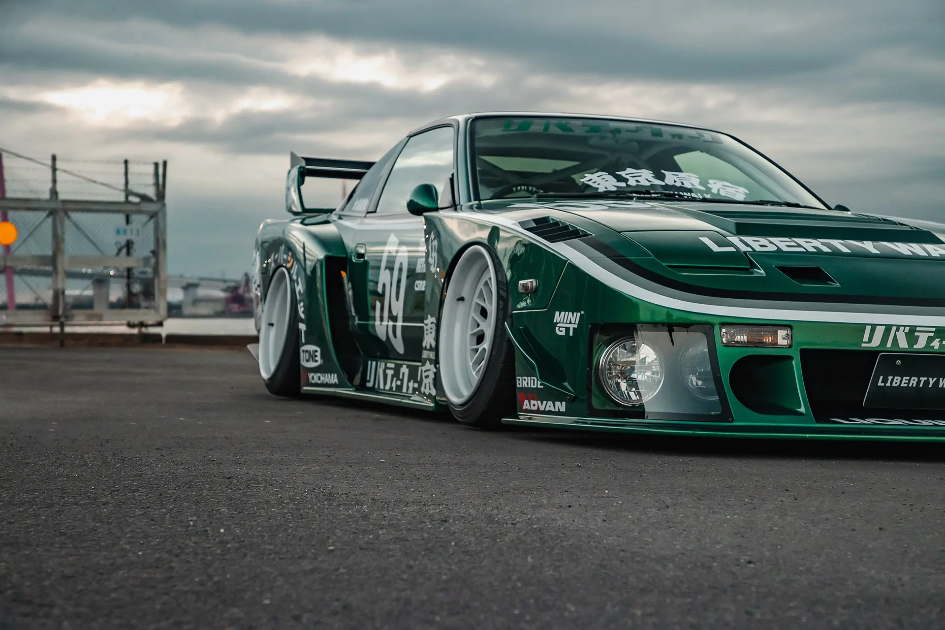 LB-SUPER SILHOUETTE COMPLETE BODY KIT FOR NISSAN 180SX