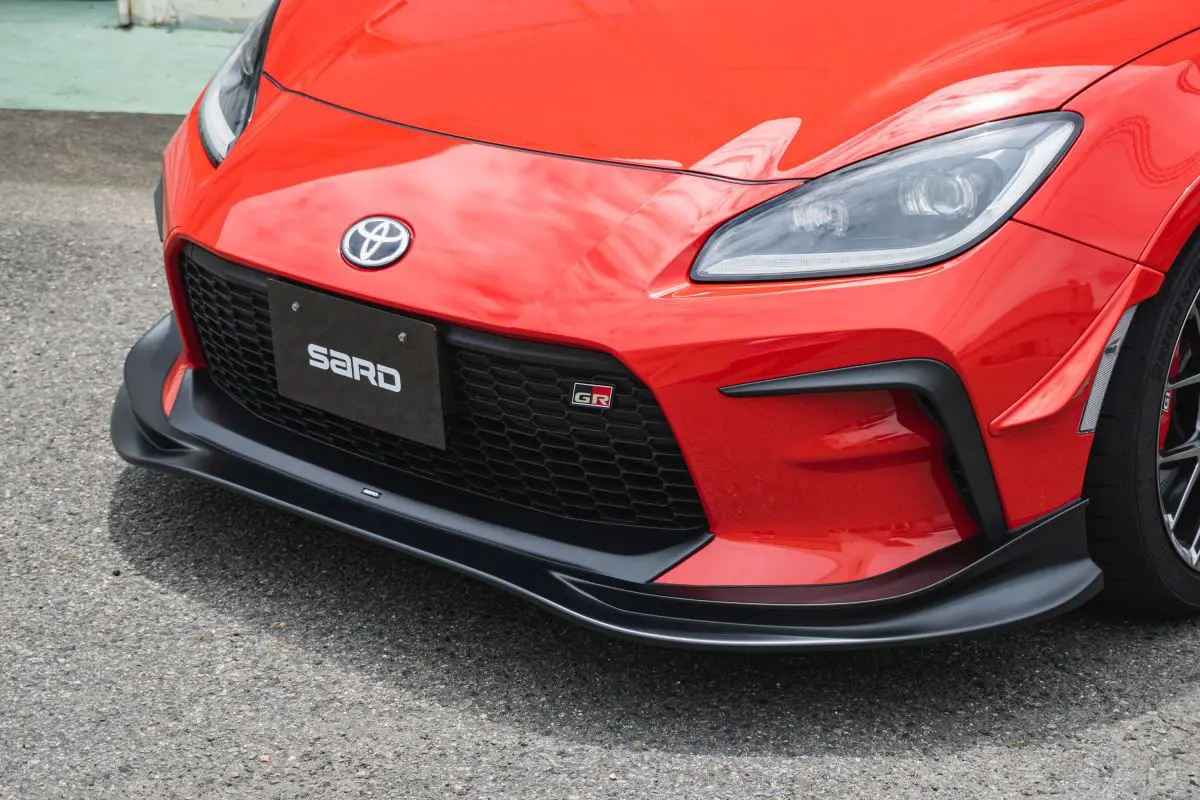 SARD GT1 FRONT HALF SPOILER FOR TOYOTA GR 86