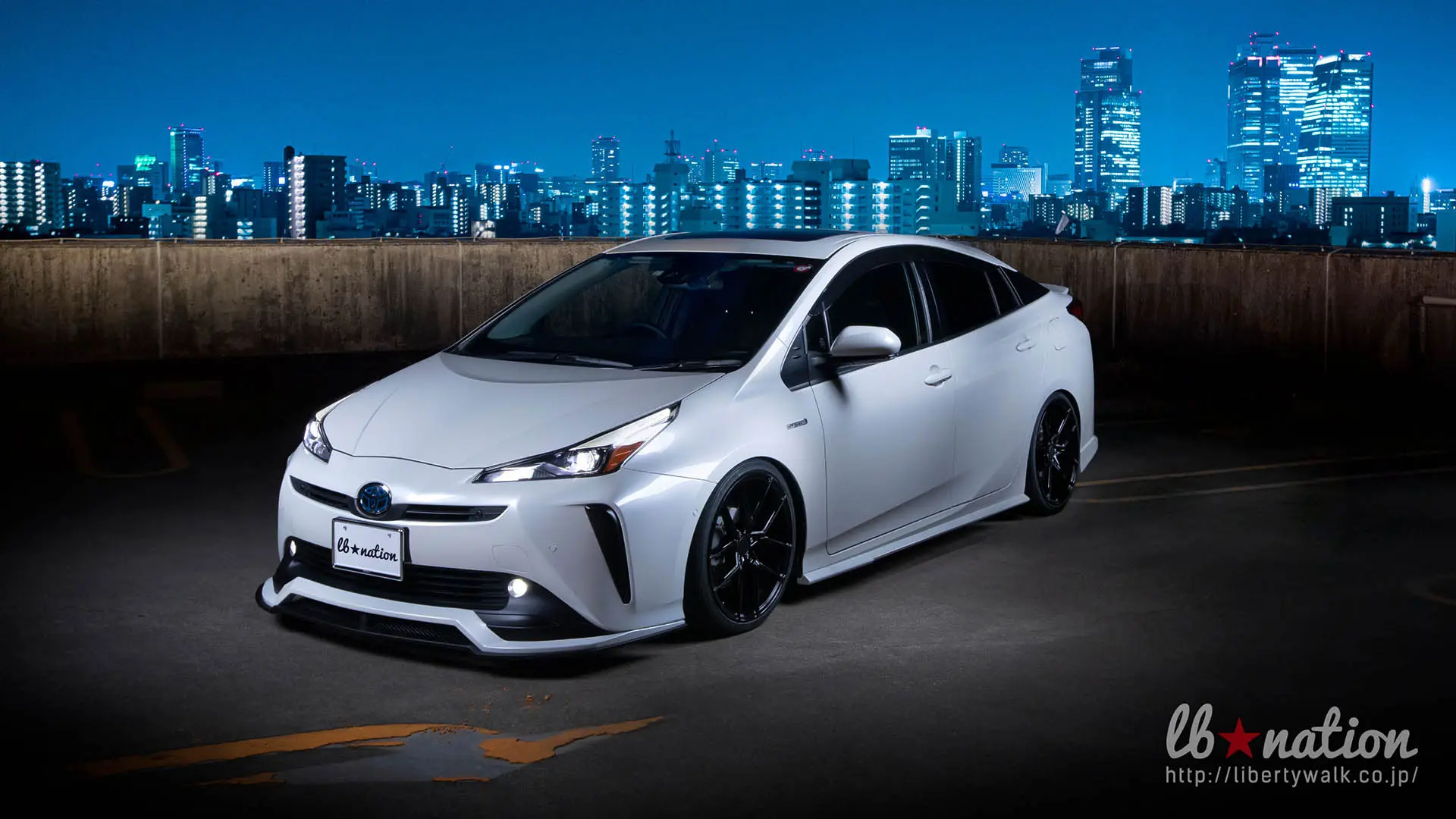 LIBERTY WALK LB★NATION COMPLETE BODY KIT FOR TOYOTA PRIUS 50 LATE MODEL