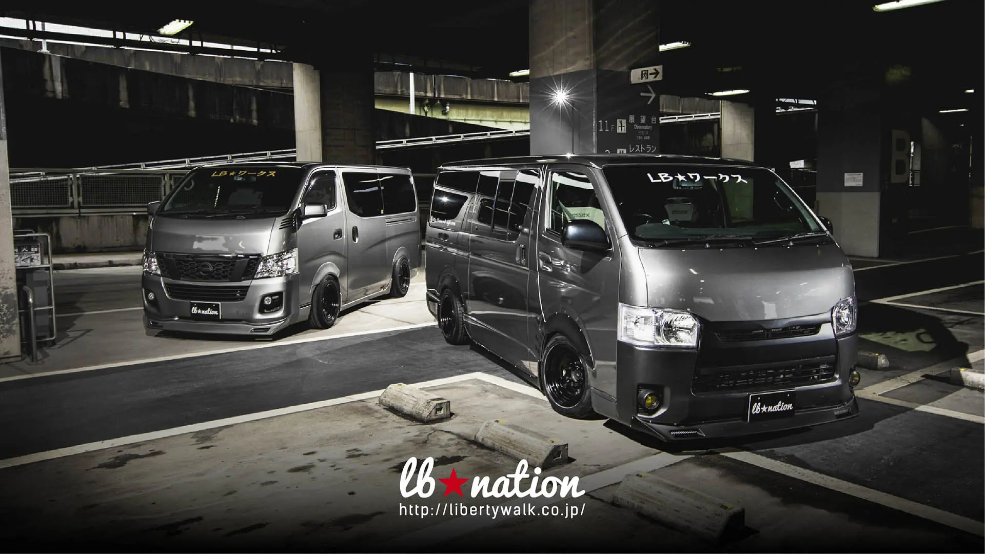LIBERTY WALK LB★NATION X CLS COMPLETE BODY KIT FOR NISSAN NV350 / TOYOTA HIACE
