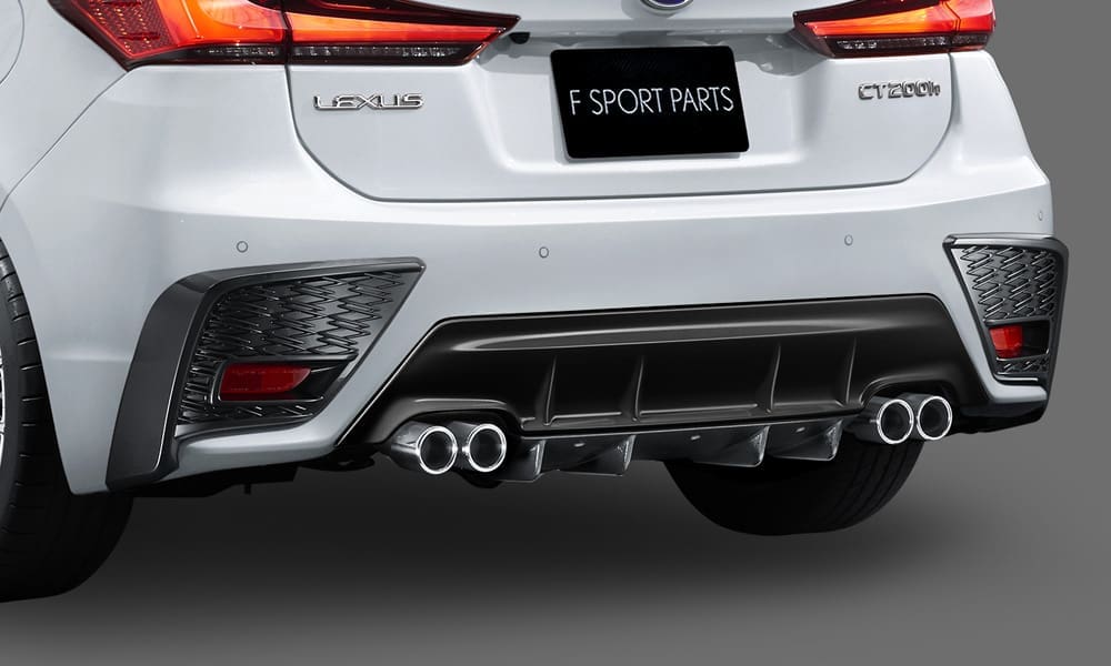TRD Rear Diffuser for Lexus CT 200h F Sport 2017/08~2022/11