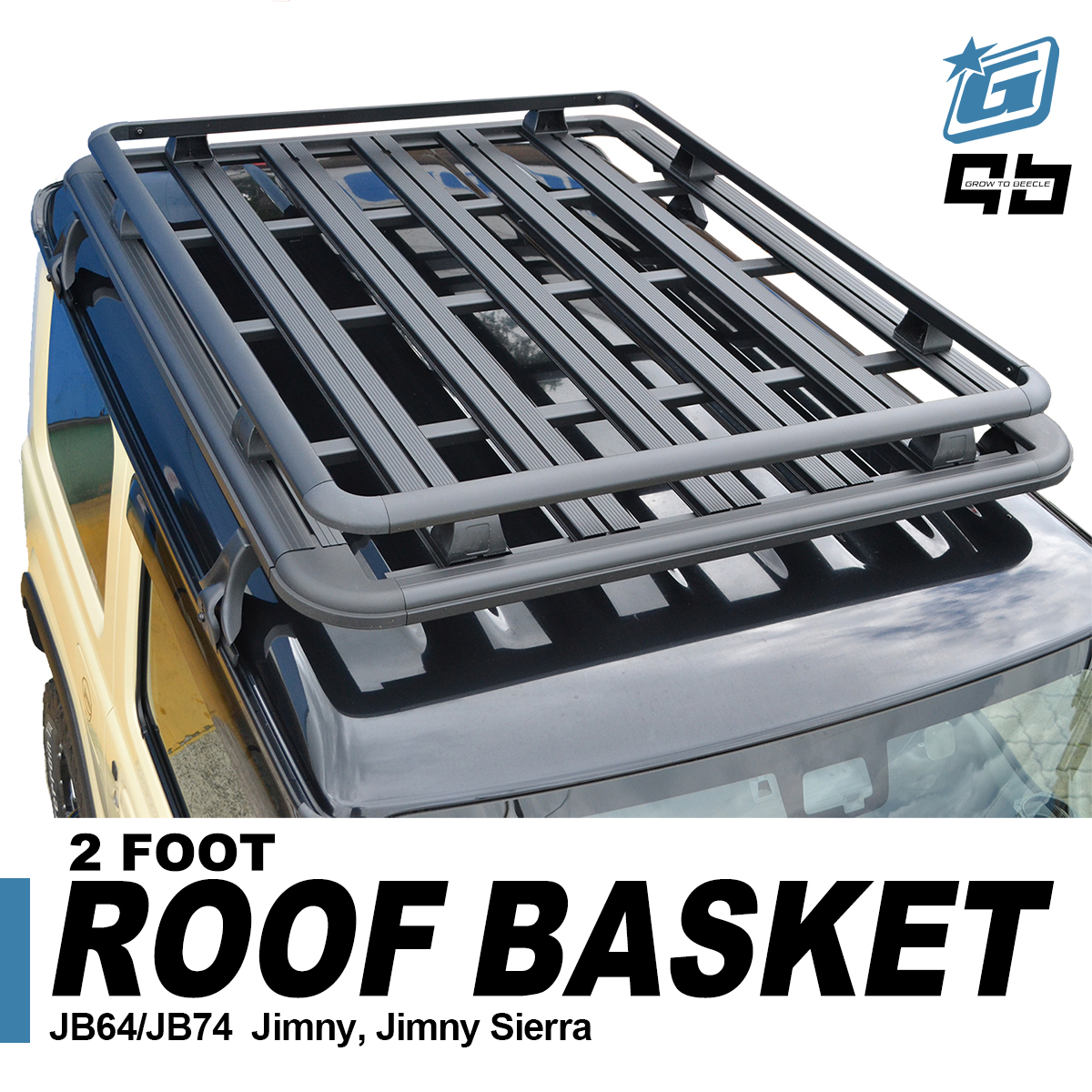 Suzuki Jimny 2023 Roof Rack | Standard Basket